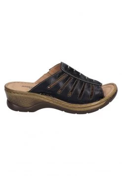 Josef Seibel Mules à Talons Schwarz Femme -Pas Cher Josef Seibel Boutique b42c711e72ba4cec8682afd99b9b266c