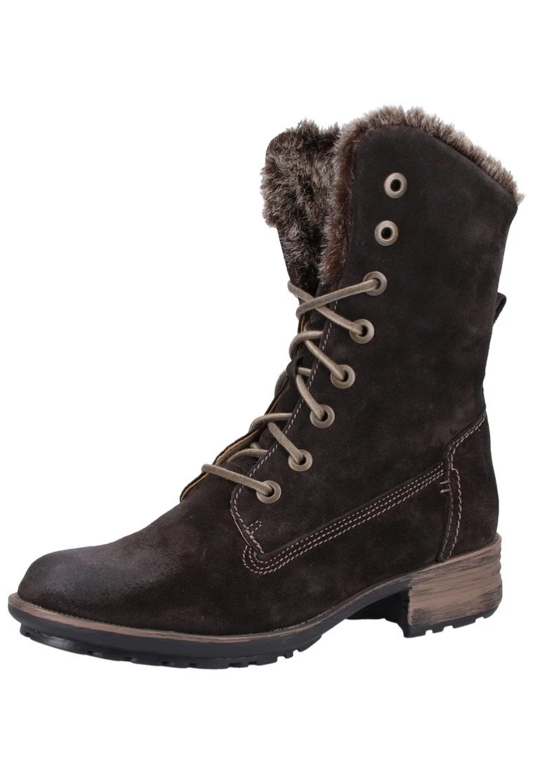 Josef Seibel Bottines à Lacets Black Femme 5 Josef Seibel Bottines à Lacets Black Femme – Image 3