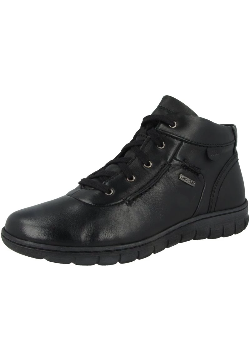 Josef Seibel Femme Chaussures à Lacets Black 4 Josef Seibel Femme Chaussures à Lacets Black – Image 2