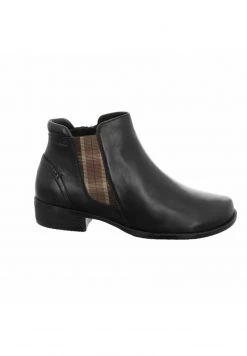 Josef Seibel Femme Boots à Talons Schwarz Kombi