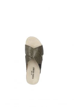 Josef Seibel TONGA Mules Olive Femme -Pas Cher Josef Seibel Boutique c5e1124ee5b946a48d68d78f302434cc