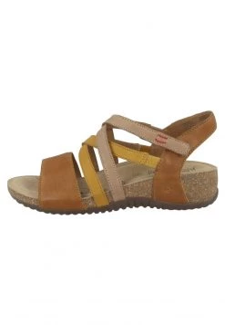 Josef Seibel NATALYA 10 Sandales Compensées Camel Multi (78810 192 242) Femme