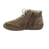 Josef Seibel Femme Bottines à Lacets Taupe