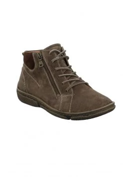 Josef Seibel Femme Boots à Talons Taupe Kombi