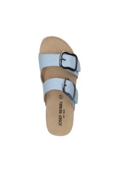 Josef Seibel TONGA Mules Skyblue Femme -Pas Cher Josef Seibel Boutique d96ed44f63ed4002beedc24f4a14b9fb