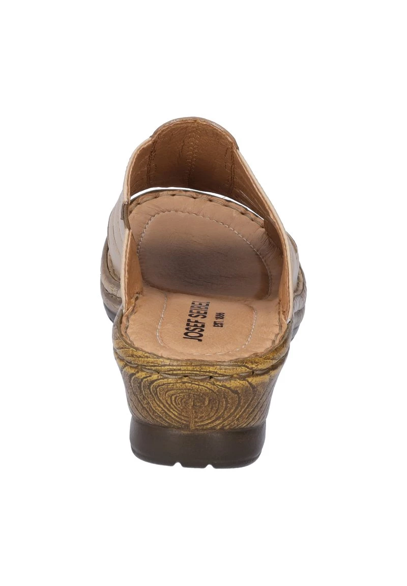 Josef Seibel Femme CATALONIA Mules à Talons Beige 6 Josef Seibel Femme CATALONIA Mules à Talons Beige – Image 4