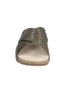 Josef Seibel TONGA Mules Olive Femme -Pas Cher Josef Seibel Boutique e33bb517fba343738dcb7b08f833a8f4