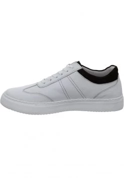 Josef Seibel Baskets Basses Weiss Braun Homme