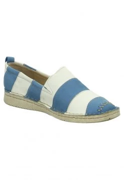 Josef Seibel SOFIE Mocassins Blau Weiß Femme -Pas Cher Josef Seibel Boutique e4818a396e324054b89de75eab9bb9f6
