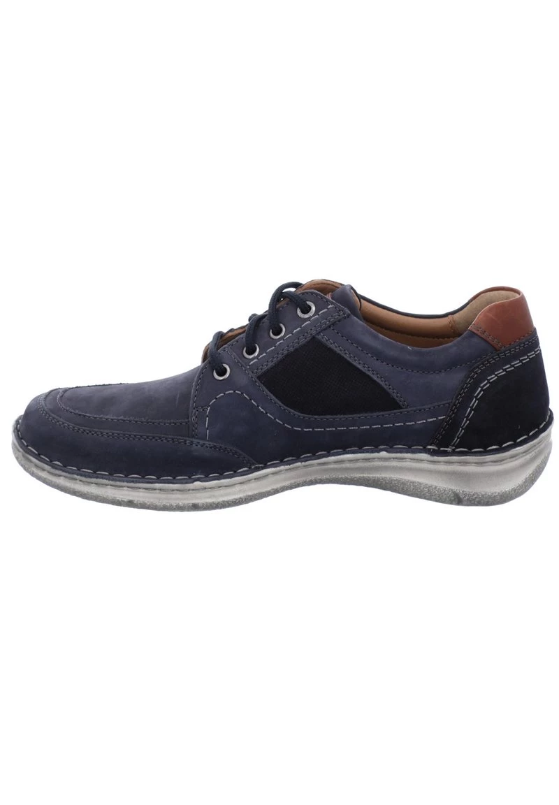 Josef Seibel Homme ANVERS Chaussures à Lacets Dark Blue 3 Josef Seibel Homme ANVERS Chaussures à Lacets Dark Blue