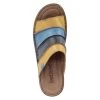 Josef Seibel Femme Mules à Talons Gelb Blau