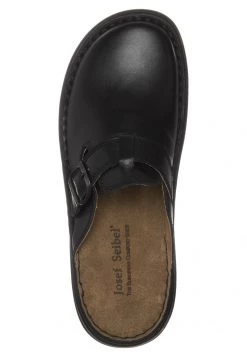 Josef Seibel MADRID Mules Schwarz Homme -Pas Cher Josef Seibel Boutique ecb7711bbe354477ae9fb46609abb303