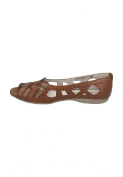 Josef Seibel Femme FIONA Ballerines à Bout Ouvert Cognac