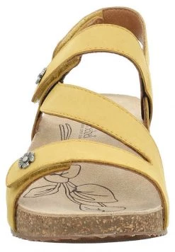 Josef Seibel Femme TONGA Sandales Safran -Pas Cher Josef Seibel Boutique efb3a9231fa3434b88a7aa401888579d