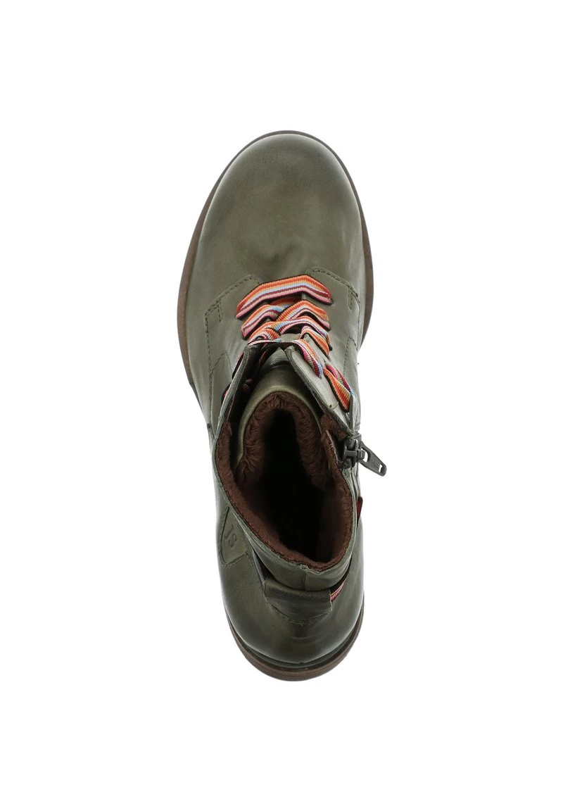 Josef Seibel Femme Bottines à Lacets Oliv 4 Josef Seibel Femme Bottines à Lacets Oliv – Image 2