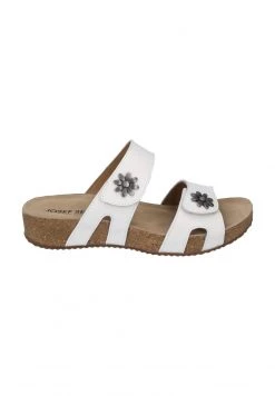 Josef Seibel TONGA Chaussons Weiss Femme -Pas Cher Josef Seibel Boutique f1d1f58667834e03b83e4b0d4f9b7e40