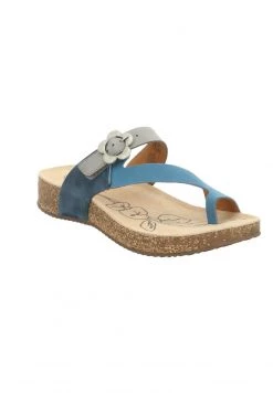 Josef Seibel Femme TONGA Tongs Blau Kombi -Pas Cher Josef Seibel Boutique f9fff05057cc4fcbafb1c2624fc0ec0c